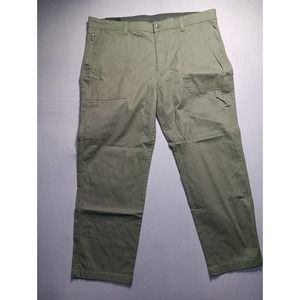 Weatherproof Men's 5 Pocket Trail Utility Pant Size 40W X 30L Green